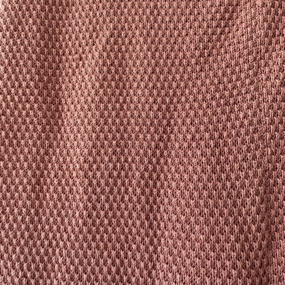 Free People Beach Hailee Sweater Bottoms Pink Coral Wide Leg Knit size M - Picture 4 of 11